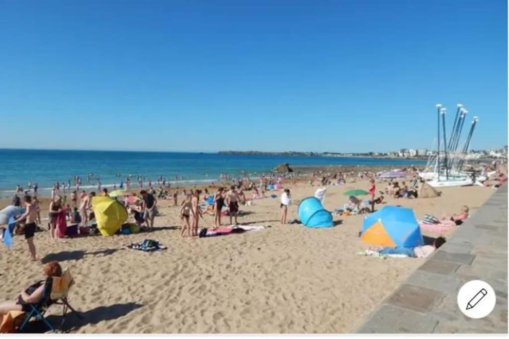 St Malo Maison Avec Jardin Proche Gare Plage Intramuros Chien Admis Parking Gratuit Saint-Malo Eksteriør billede